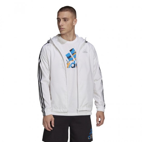 ADIDAS Essentials 3-Stripes Woven Windbreaker